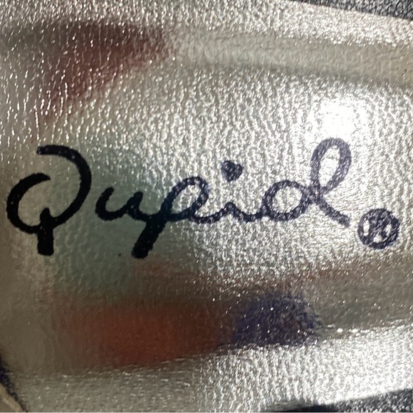 Qupid Women's 7 Blue & Zebra Pattern Heels - Picture 7 of 8